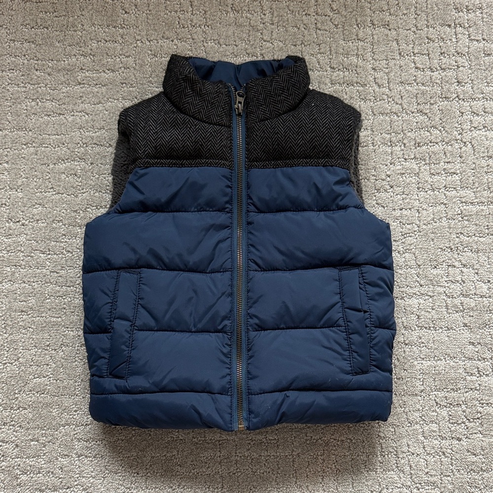 Tucker + Tate Blue and Black Kids Vest